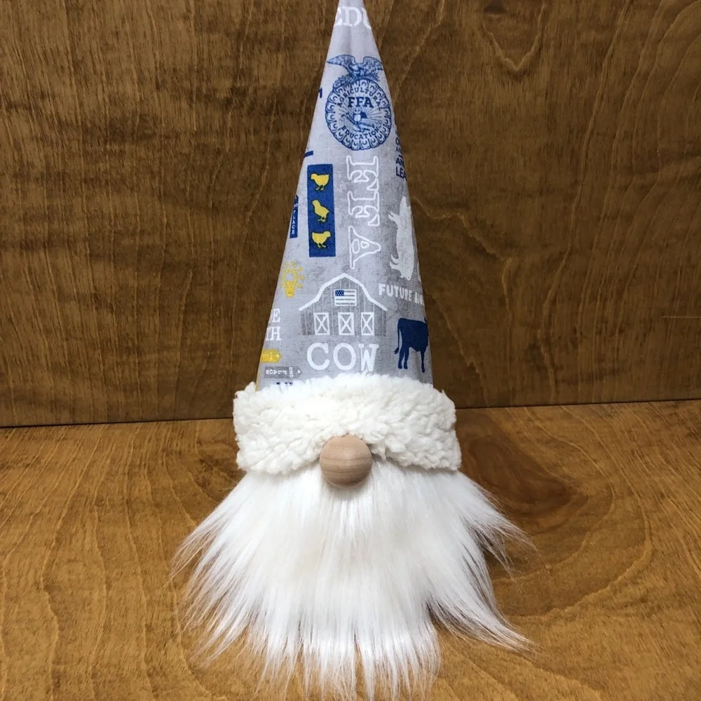 FFA Gnome Gray Future Farmers America Agriculture Leadership Education Animals - Picture 4 of 5